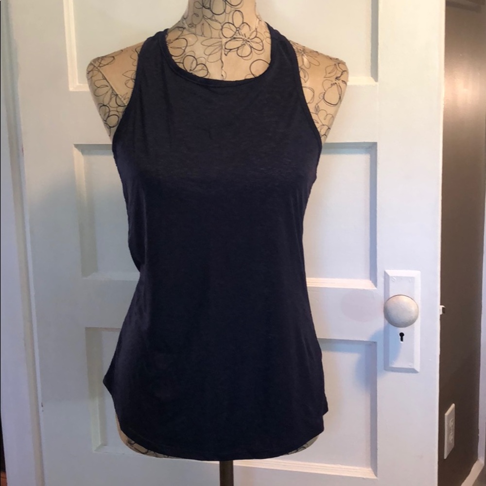 Carve Razor Back Tank Navy